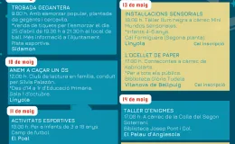 Activitats passaport Edunauta maig 2025