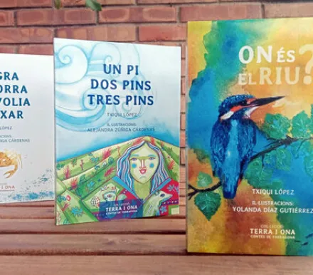 Imatge dels contes que serveixen de base per a la realització del taller